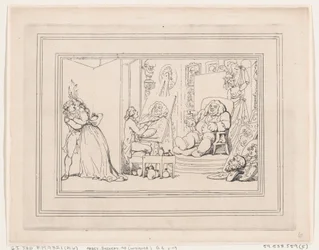 Comodidades de Bath, Placa 6, 6 de enero de 1798