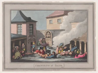 Comodidades de Bath, Placa 7, 6 de enero de 1798