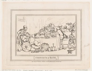 Comodidades de Bath, Placa 9, 6 de enero de 1798