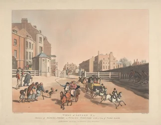 Entrada por Oxford Street o Tyburn Turnpike (n.º 4)