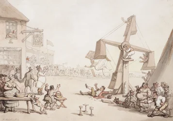 Figuras en una feria, 1803