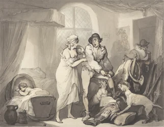 Las cuatro en el campo, c.1788-90
