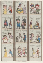Bordes grotescos para habitaciones y pasillos, [1800], reimpresión