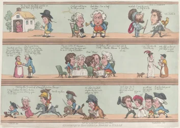 Bordes Grotescos para Habitaciones y Salones, [20 de noviembre de 1800], reimpresión