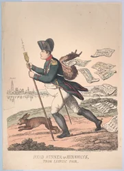 Corredor Principal o Fugitivos de la Feria de Leipzig, 2 de marzo de 1814