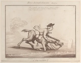 Logros del caballo, Boceto 4: ¡Un devoto!, 1 de agosto de 1799