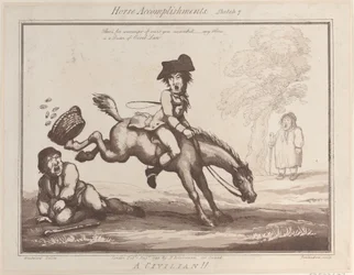 Habilidades del caballo, Boceto 7: ¡Un civil!, 1 de agosto de 1799