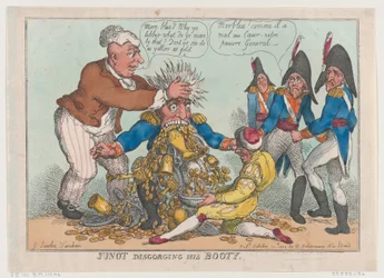 Junot Vomitando su Botín, 17 de octubre de 1808