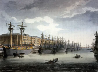 Londres, río Támesis y muelles