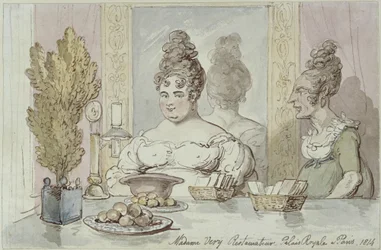 Sra. Véry, restauradora. Palacio Real de París