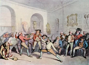 Academia de esgrima del Sr. H Angelos, 1791, 1929