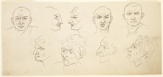 Nueve caricaturas