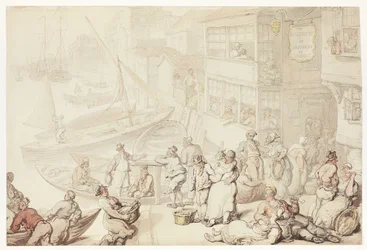 Fuera de la posada Salutation, Greenwich