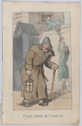 Pasada la una en punto, 1820