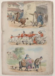 Placa 1, del Mundo en Miniatura, 1816