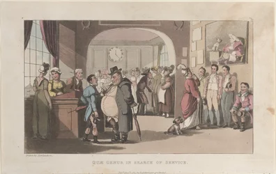 Quae Genus en busca de servicio, de La historia de Johnny Quae Genus, El Lit..., 1 de agosto de 1821