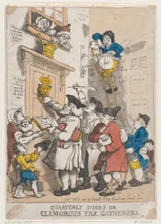 Reclamaciones trimestrales, o recaudadores de impuestos clamorosos, 3 de febrero de 1805
