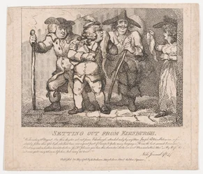 Partiendo de Edimburgo Bellezas pintorescas de Boswell, Parte la Segunda, Mayo..., 30 de mayo de 1786