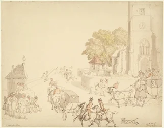 Lado sur del puente de Putney