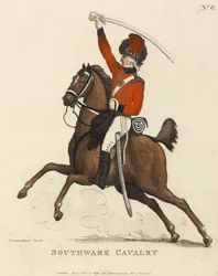 Caballería de Southwark, c.1799