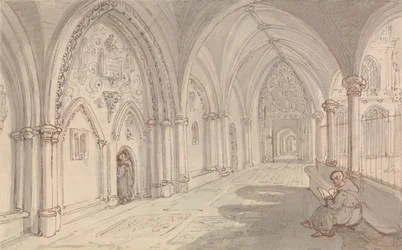 Los claustros de un monasterio