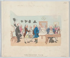 El club de campo, 7 de abril de 1803