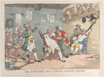 El hijo enfurecido de Marte y el tímido Tonsor, 20 de abril de 1811