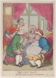 El último suspiro, o setas venenosas confundidas con champiñones, 1 de septiembre de 1813