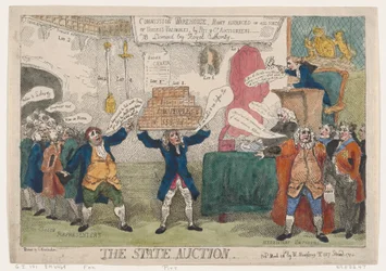 La subasta estatal, 26 de marzo de 1784