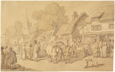 La posada «The Woolpack»