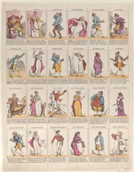 Personajes de Noche de Reyes, 1811