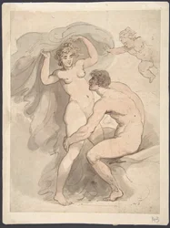 Venus, Anquises y Cupido