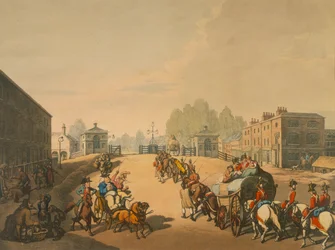 Whitechapel Turnpike, Londres, 1798