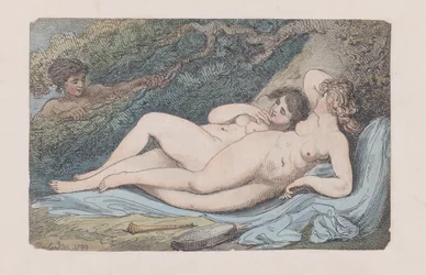 Ninfas del bosque El descubrimiento, 1799
