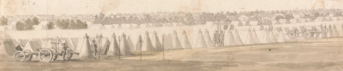 Un campamento en Flandes