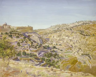 Vista de Jerusalén, 1854