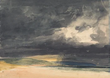 Tormenta en la costa