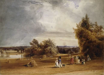 Una vista de París desde St. Cloud, 1830