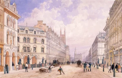 Viaducto de Holborn, Londres, 1871