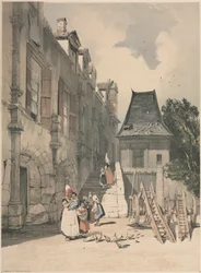 La Abadía de San Amando, Ruan, 1839