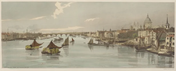 Londres Como Es: Blackfriars, desde el Puente Southwark