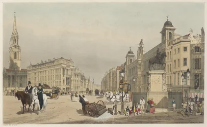 Londres Tal Como Es: Entrada a la Strand, desde Charing Cross