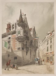 Arquitectura pintoresca en París, Gante, Amberes, Rouen: Hôtel de Sens, París