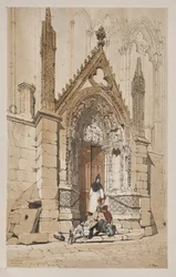 Arquitectura pintoresca en París, Gante, Amberes, Ruan: Porte Rouge, Nôtre Dame, París