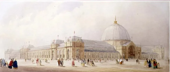 Los edificios de la Exposición Internacional, South Kensington