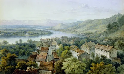 Una vista de Karlsruhe