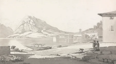 Ciudad y lago de Lugano
