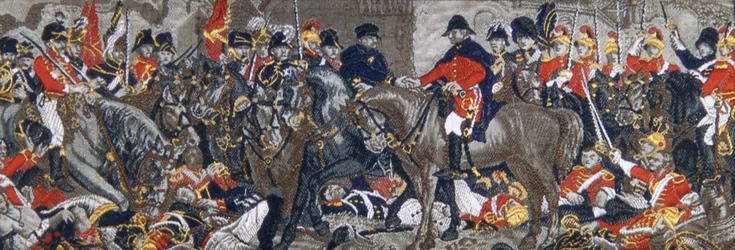Wellington y Blücher