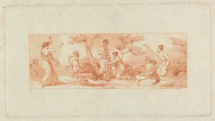 [Uno de] dos álbumes, con un total de 213 dibujos de Stothard para ilustraciones de libros