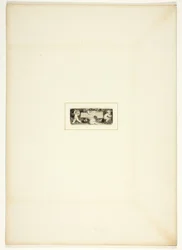 Estudio para una lámina de Los triunfos del temperamento, en el libro de compromisos reales de 1796